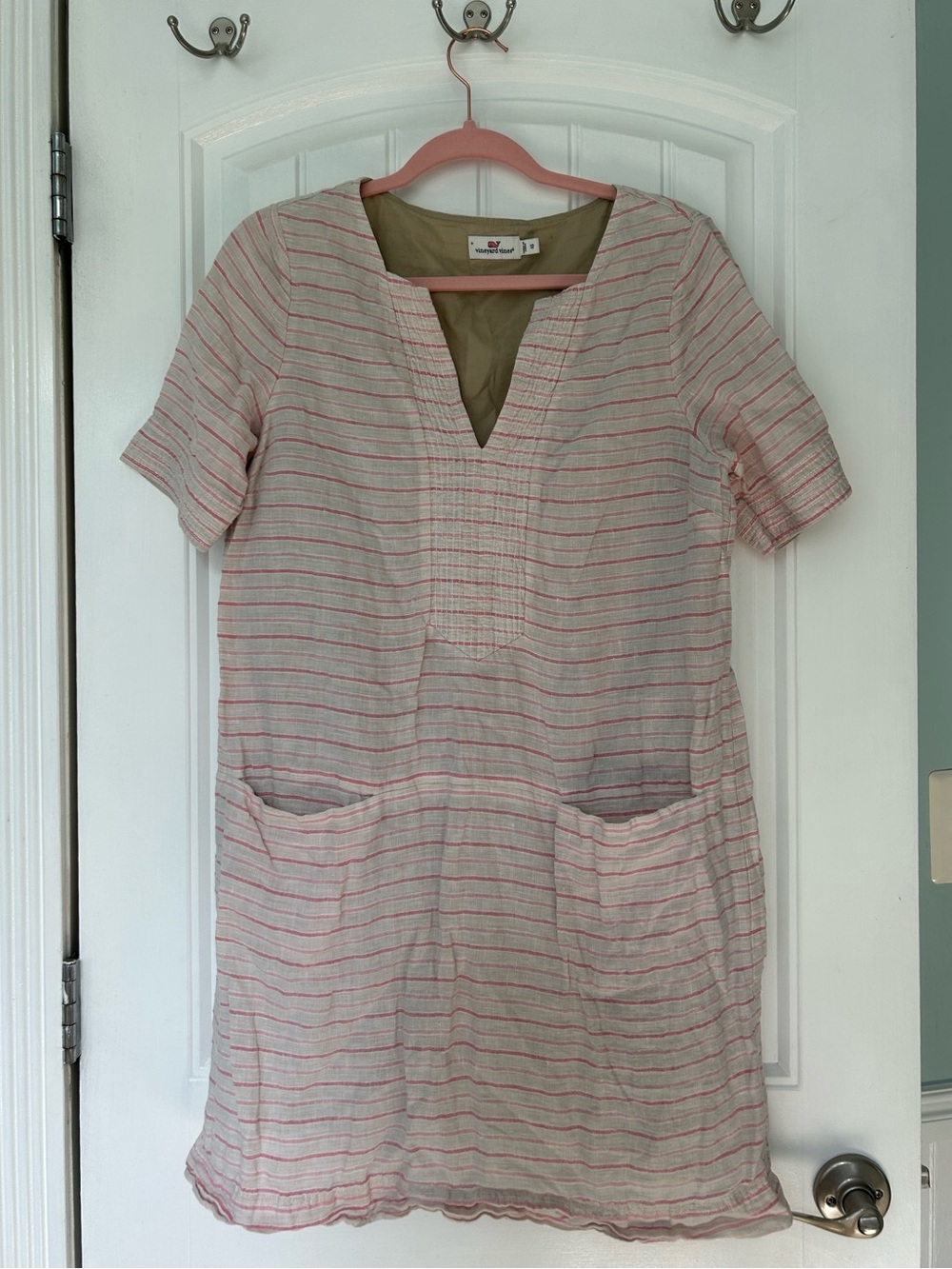 Linen Vineyard Vines Shift Dress